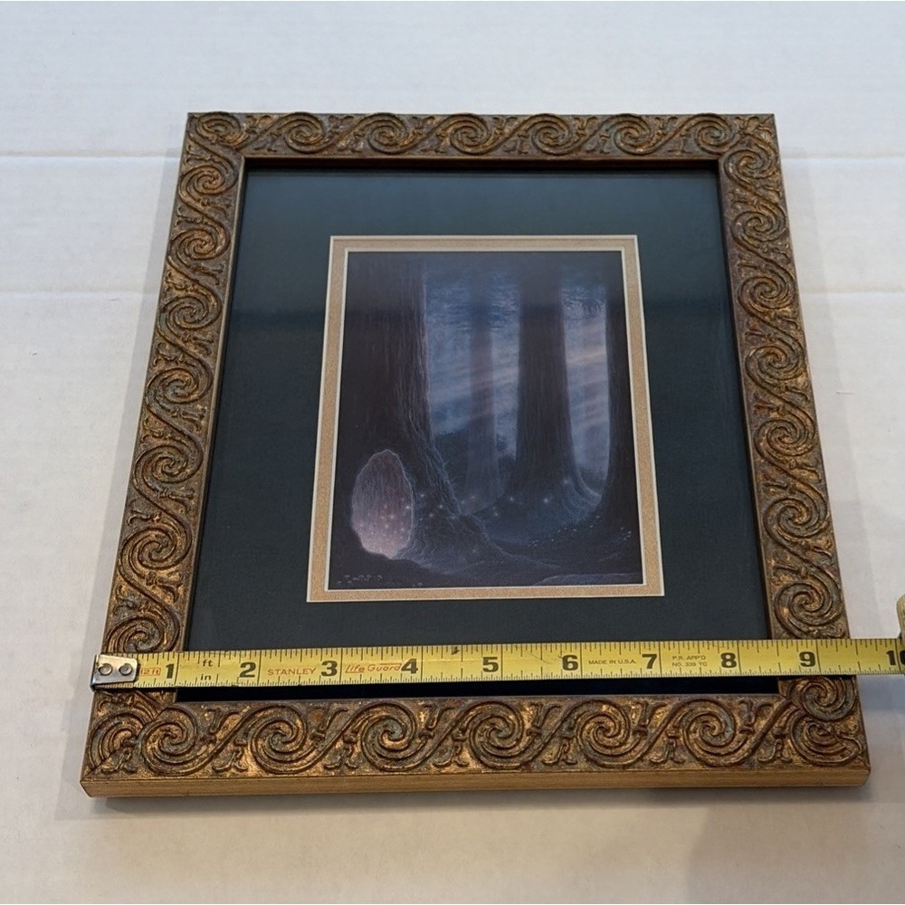 Gilbert Williams Entrance Into the Earth Framed Note Card Visionary Fantasy Art - Picture 10 of 12